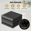 Load image into Gallery viewer, TONOR 12 Pack Self-Adhesive Acoustic Foam Panels, 3D Pyramid Designed Sound Panels