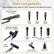 Load image into Gallery viewer, TONOR T35 Microphone Stand with Tablet Holder, Tripod Boom Arm for Floor