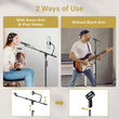 Load image into Gallery viewer, TONOR T35 Microphone Stand with Tablet Holder, Tripod Boom Arm for Floor