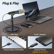 Laden Sie das Bild in den Galerie-Viewer, TONOR TD310 USB dynamic microphone with RGB, compatible with PC/mobile phone TypeC