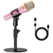 Laden Sie das Bild in den Galerie-Viewer, TONOR TD310 USB dynamic microphone with RGB, compatible with PC/mobile phone TypeC