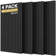 Laden Sie das Bild in den Galerie-Viewer, TONOR 4-pack double-layer acoustic panels, large self-adhesive wall panels