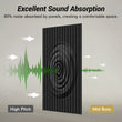 Laden Sie das Bild in den Galerie-Viewer, TONOR 4-pack double-layer acoustic panels, large self-adhesive wall panels