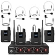 Laden Sie das Bild in den Galerie-Viewer, TONOR TW360 Wireless Microphone System with 4x10 Channel Cordless Handheld Microphone