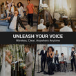 Load image into Gallery viewer, TONOR TW790 Rechargeable Wireless Microphone, Metal Dual UHF 328ft Range Handheld Microphone System
