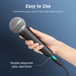 Load image into Gallery viewer, TONOR D58 Cardioid Dynamic Wired Vocal Microphone with Built-in Pop Filter and Spherical Grid