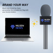 Load image into Gallery viewer, TONOR TP20 Microphone Handle for DJI RODE Microphone, Handheld Microphone Stand