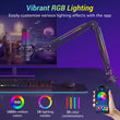 Load image into Gallery viewer, TONOR T20S Microphone Boom with RGB, Compatible with HyperX Quadcast, Blue Yeti, Suitable for Streaming, Gaming, Studio