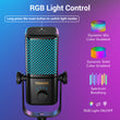Load image into Gallery viewer, TONOR Gaming Microphone Compatible with Xbox, RGB Streaming Boom Microphone, Compatible with Capture Card TCX3+ Black