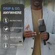 Load image into Gallery viewer, TONOR Wireless Microphone Handle Compatible with DJI RODE, Windshield for Vlog, Reporting, Interview, TP40