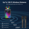 Load image into Gallery viewer, TONOR K20 Portable Bluetooth Speaker with 2 Wireless Microphones