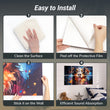 Load image into Gallery viewer, TONOR 8 Pack Art Acoustic Panel, Self-Adhesive Wall Panels, 16 * 12 * 0.4 Inches Sound Absorbing Panels