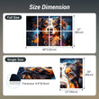 Load image into Gallery viewer, TONOR 8 Pack Art Acoustic Panel, Self-Adhesive Wall Panels, 16 * 12 * 0.4 Inches Sound Absorbing Panels