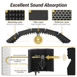 Load image into Gallery viewer, TONOR T60 Isolation Shield Pack for Mic, High Density Absorbent Foam Shield with Pop Filter & Tripod StandPanels