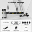 Laden Sie das Bild in den Galerie-Viewer, TONOR TW-840 Four Wireless Microphones