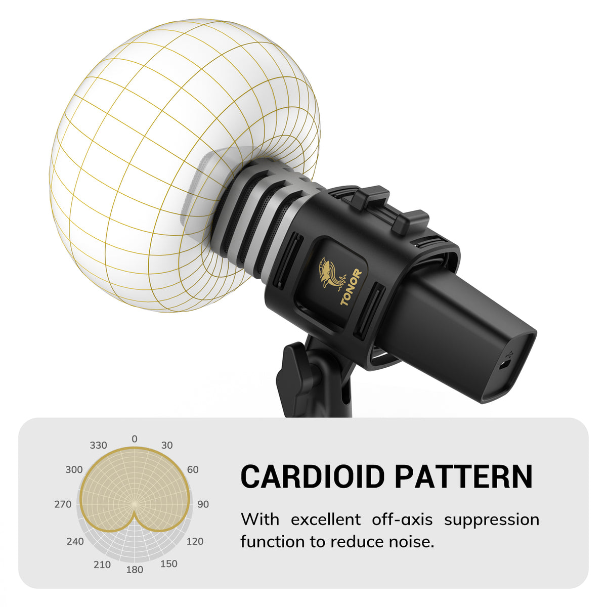 Tonor TC-30 USB Condenser Microphone for Podcast and Zoom in Ikeja - Audio  & Music Equipment, Cartkode Ltd