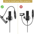 Laden Sie das Bild in den Galerie-Viewer, TONOR T30 Mic Arm Stand