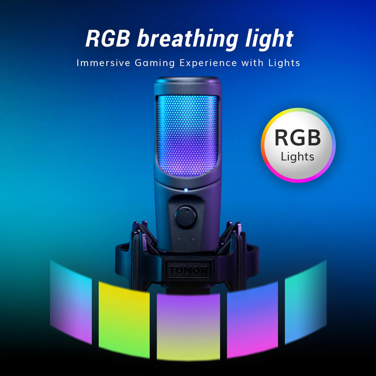 TC40 RGB USB Microphone Kit – TONOR