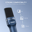 Laden Sie das Bild in den Galerie-Viewer, TONOR TC-777 USB Condenser Microphone
