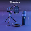 Laden Sie das Bild in den Galerie-Viewer, TONOR TC30-RGB USB Condenser Microphone
