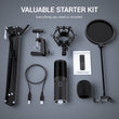 Load image into Gallery viewer, TONOR Q9 USB Condenser Microphone