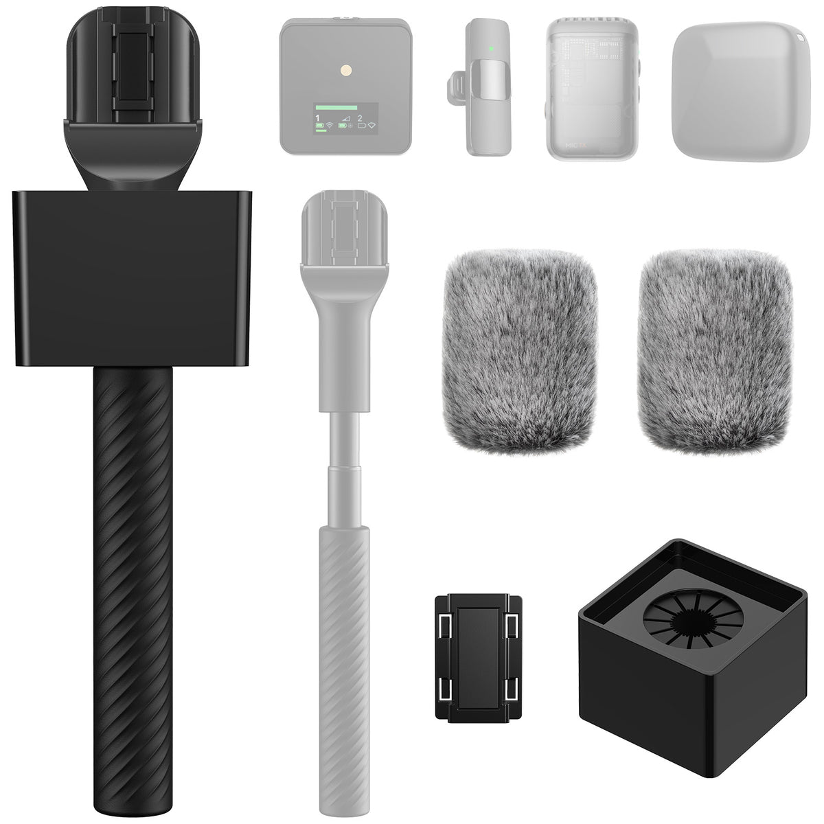 Wireless Microphone Handle Compatible with DJI RODE - TONOR