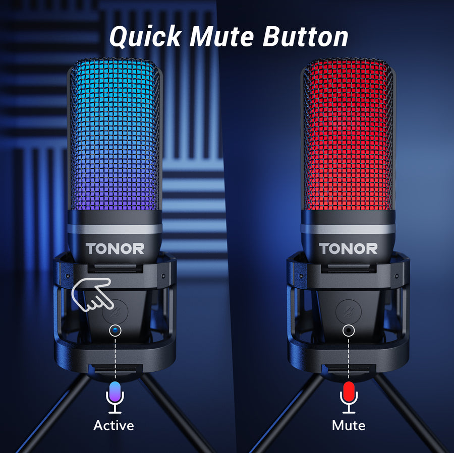 Tonor TC-777 - Microphone - USB - casques micros
