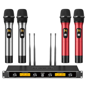TONOR TW-840 Four Wireless Microphones