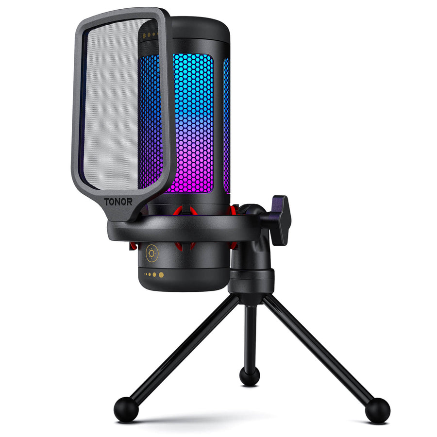 TONOR TC310 RGB USB Condenser Gaming Microphone