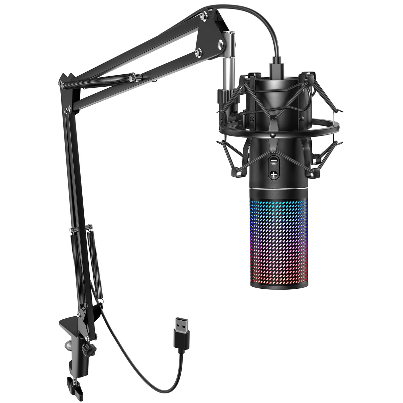 Q9S RGB USB Condenser Microphone TONOR