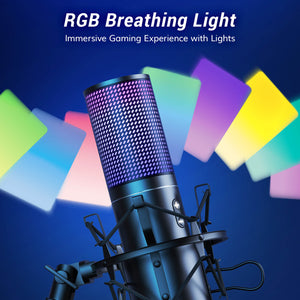 TONOR Q9S RGB USB Condenser Microphone