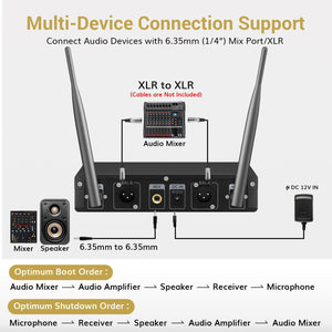 TONOR TW-820 Dual Wireless Microphone