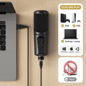 TONOR TC40 USB Condenser Microphone