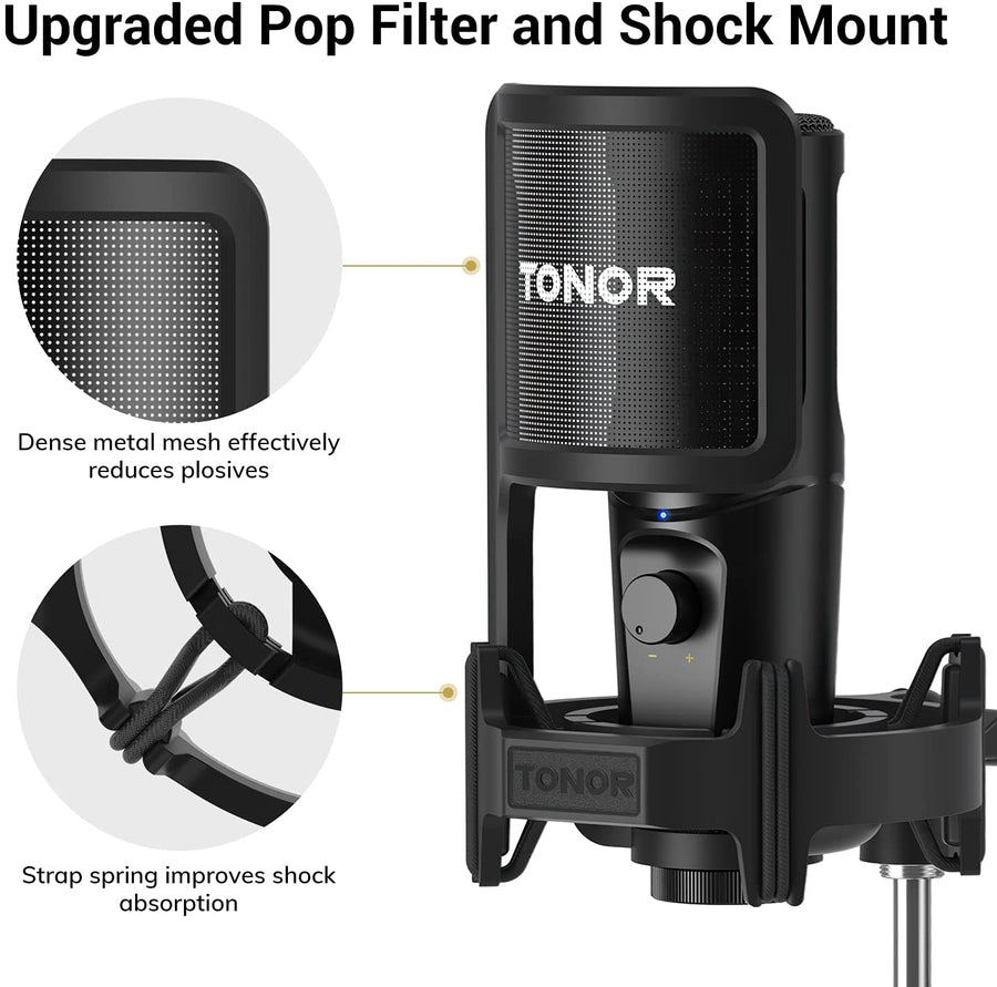 TONOR TC40 USB Condenser Microphone