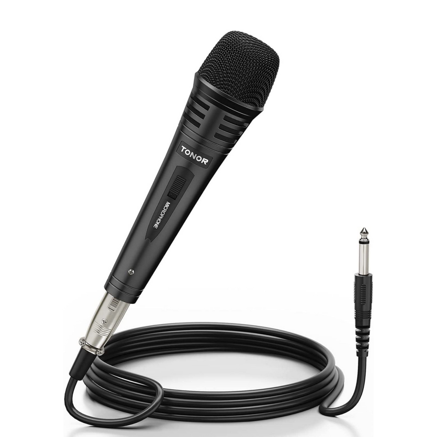 Mic Handheld Dynamic Filaire Dynamic Microphone Clear Voice pour Karaoke  Vocal Music Performanc