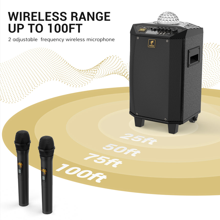 TONOR K20 Wireless Karaoke Machine