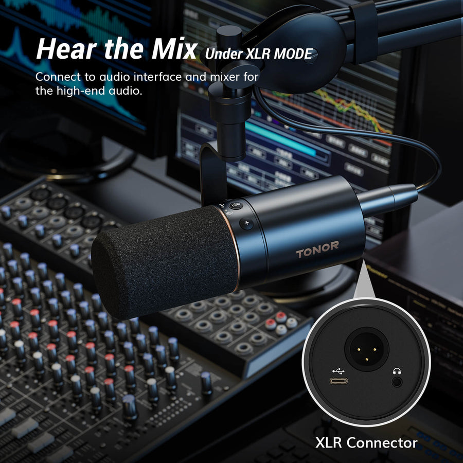 TONOR TD510 USB/XLR Dynamic Microphone