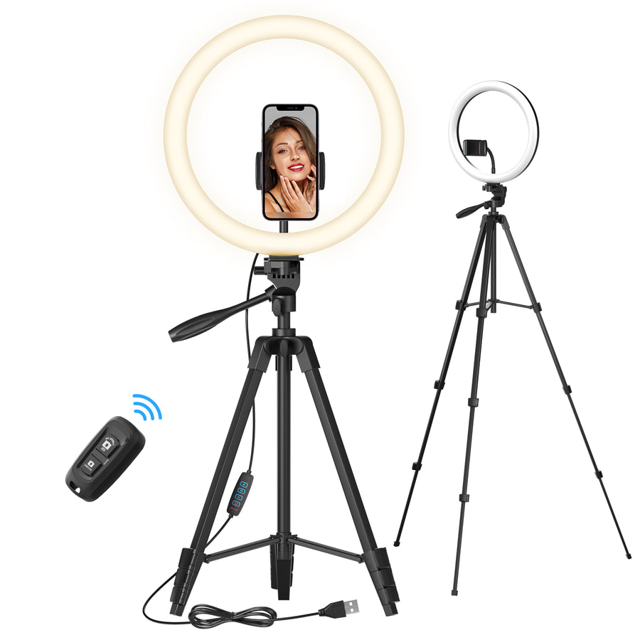 TONOR 12'' Selfie Ring Light with Tripod Stand TRL-20