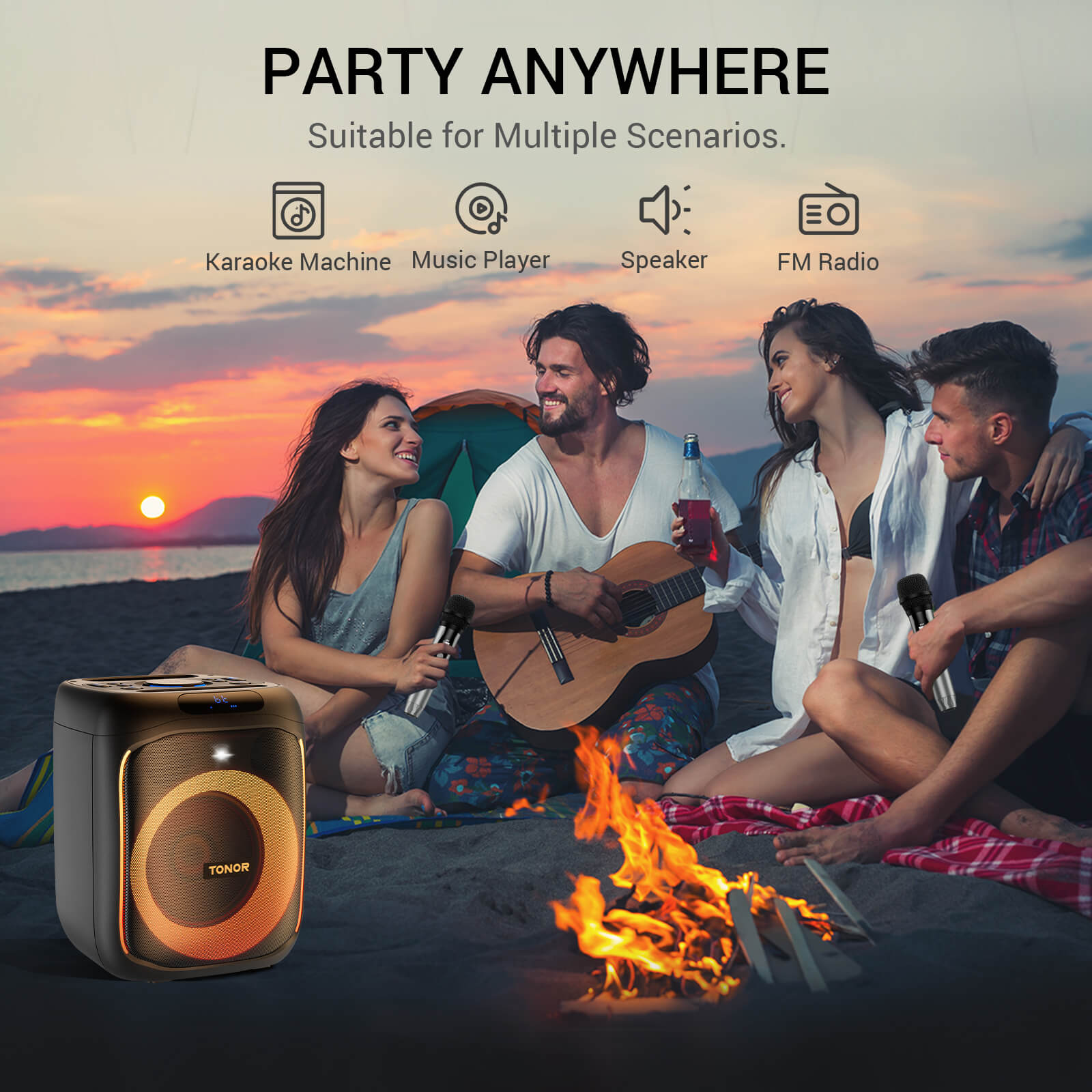 K6 Karaoke Machine TONOR k6-karaoke-machine-tonor