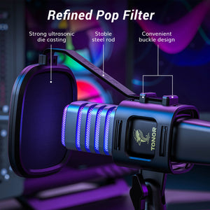 TONOR TC30-RGB USB Condenser Microphone