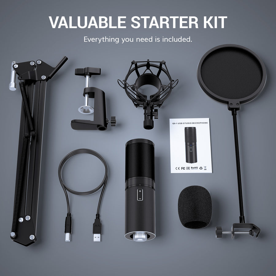 Q9 USB Microphone Kit – TONOR